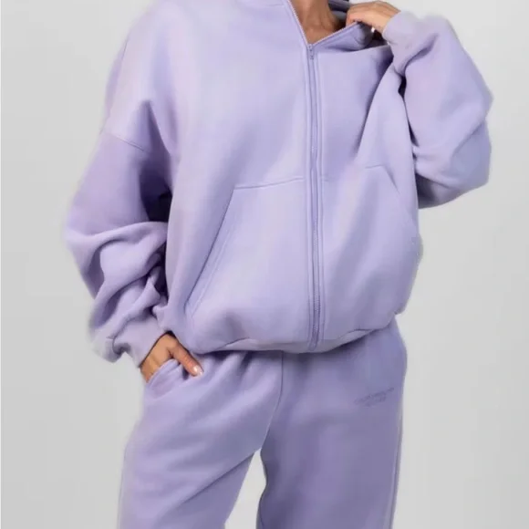 Comfrt NWT Purple Hoodie M - Picture 8 of 8
